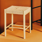 Natural Rope and Beechwood Stool | Bandar