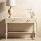Ivory Desk with 2 Drawers | Heritage