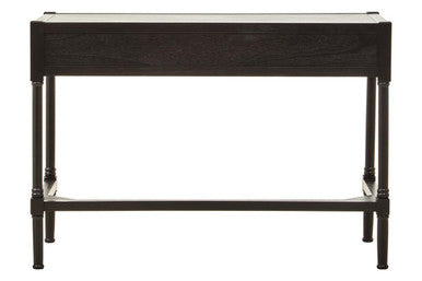 Two Drawer Black Finish Desk | Heritage