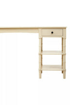 Ivory Desk with Drawer and Shelves | Heritage