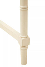 Ivory Desk with Drawer and Shelves | Heritage
