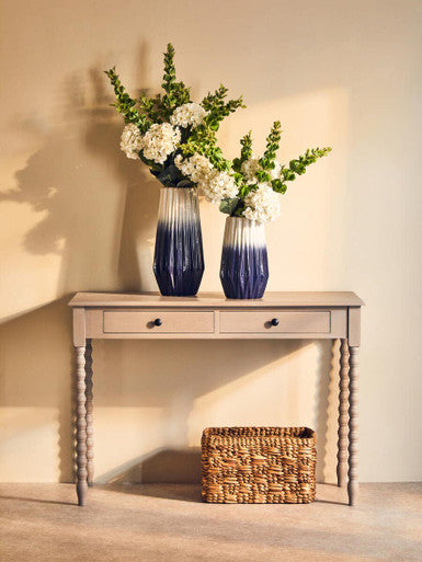 Two Drawer Desk with Natural Wash | Heritage