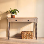 Two Drawer Desk with Natural Wash | Heritage
