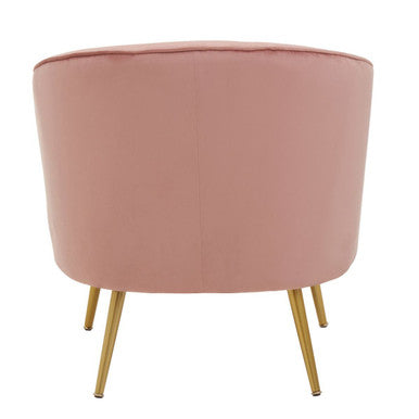 Pink Velvet Chair | Yolanda