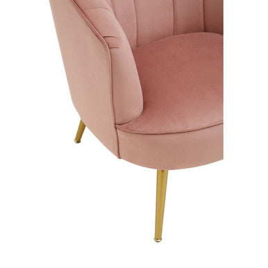 Pink Velvet Chair | Yolanda