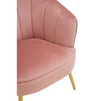 Pink Velvet Chair | Yolanda