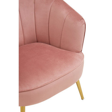 Pink Velvet Chair | Yolanda
