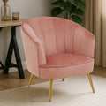 Pink Velvet Chair | Yolanda