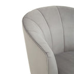 Grey Velvet Chair | Yolanda