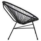 Black Rattan 3 Piece Patio Set | Miami