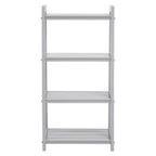Grey Wood Four Tier Shelf Unit | Chester
