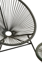 Grey 3 Piece Rattan Patio Set | Miami