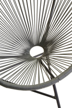 Grey 3 Piece Rattan Patio Set | Miami