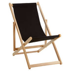 Black Deck Chair | Beauport