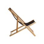 Black Deck Chair | Beauport
