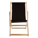 Black Deck Chair | Beauport