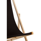 Black Deck Chair | Beauport