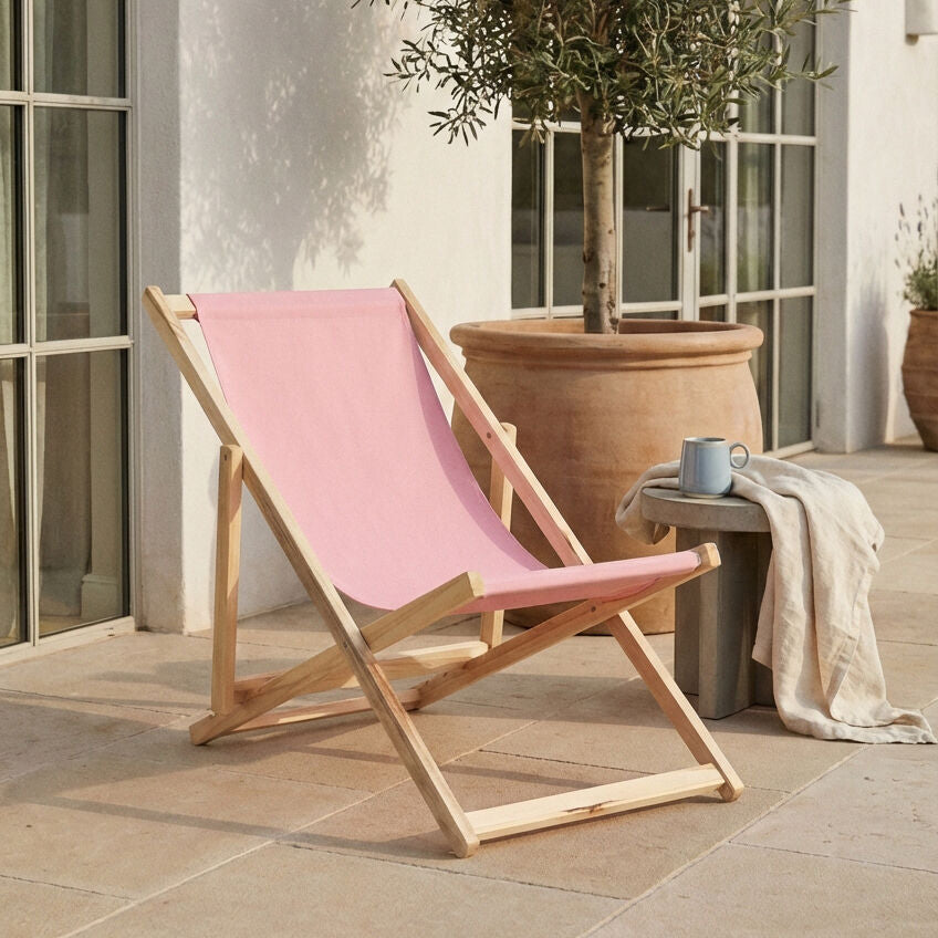 Pink Deckchair | Beauport