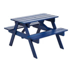 Blue Kids Picnic Bench | Brighton