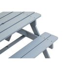 Grey Finish Wood Kids Picnic Bench | Brighton