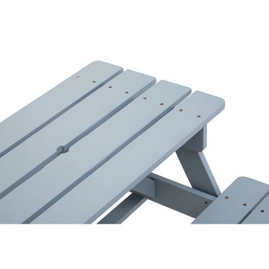 Grey Finish Wood Kids Picnic Bench | Brighton