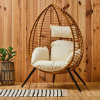 Natural Rattan Effect Chair | Goa