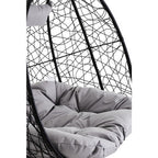 Black Rattan Effect Double Hanging Chair | Goa