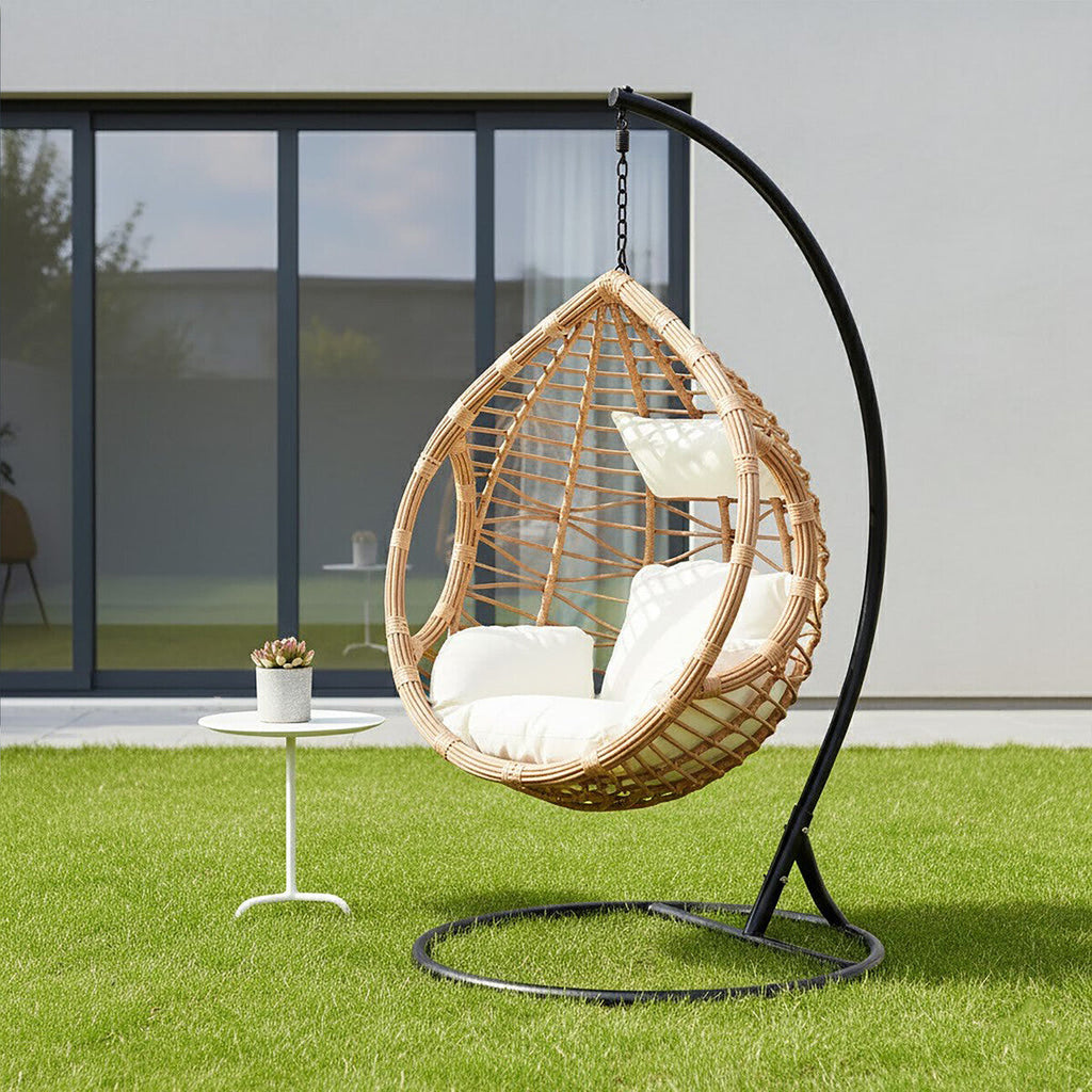 Natural Rattan Effect Hanging Chair | Goa