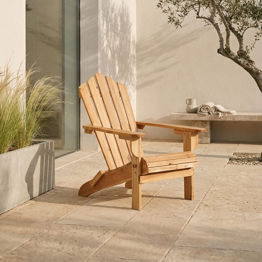 Natural Finish Chair | Beauport