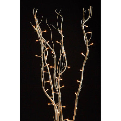 80 Interwoven Lights White Twigs | Ventana