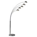 Floor 5 Arched Lights Lamp | Zeus