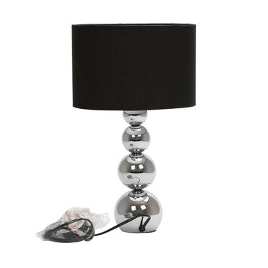 Touch Table Lamp with Black Shade | Cameo