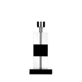 Black Crystal Lamp Base | Milagro