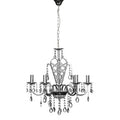 6 Arm Crystal Chandelier | Carrington