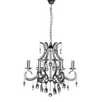 6 Arm Crystal Chandelier | Cassandra