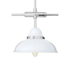 White and Chrome 3 Light Pendant Light | Jasper