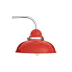 Red and Chrome 3 Light Pendant Light | Jasper