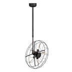 Vintage Fan Design Ceiling Light | Trissoni
