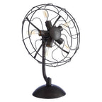 Vintage Fan Shape Table Lamp | Trissoni