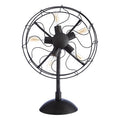 Vintage Fan Shape Table Lamp | Trissoni