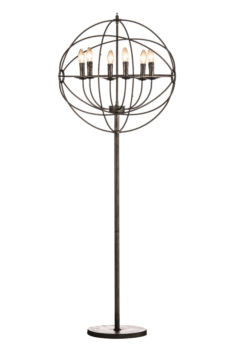 6 Arm Floor Lamp | Orbital