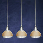 Vermont 3 Clay Colour Shades Pendant Light