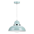 Blue Bowl Shaped Pendant Light | Vermont