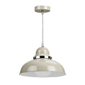 Clay Colour Bowl Shaped Pendant Light | Vermont