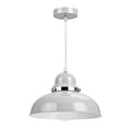 Flint Grey Bowl Shaped Pendant Light | Vermont
