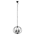 Matt Black Iron Pendant Light | Aspen