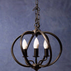 Matt Black Iron Pendant Light | Aspen