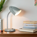 Grey Desk Lamp | Flexi