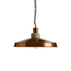 Copper Finish and Aluminium Pendant Light | Stockholm