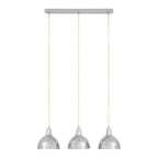 Chrome Horizontal Pendant Light | Jasper